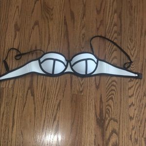 TRIANGL white bikini top